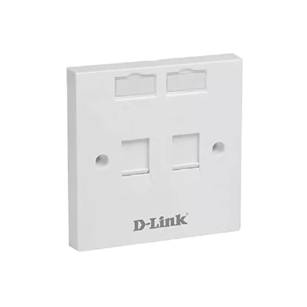 D-Link Network Faceplate- Dual Port